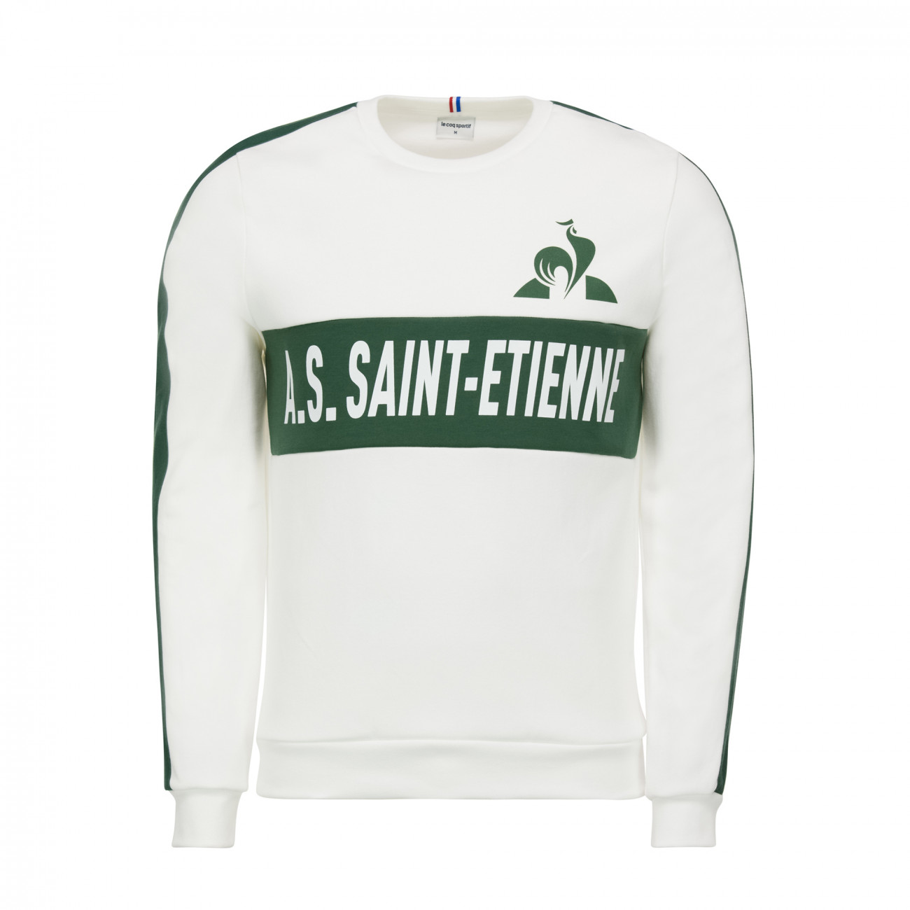 Felpa le coq sportif bianca shop