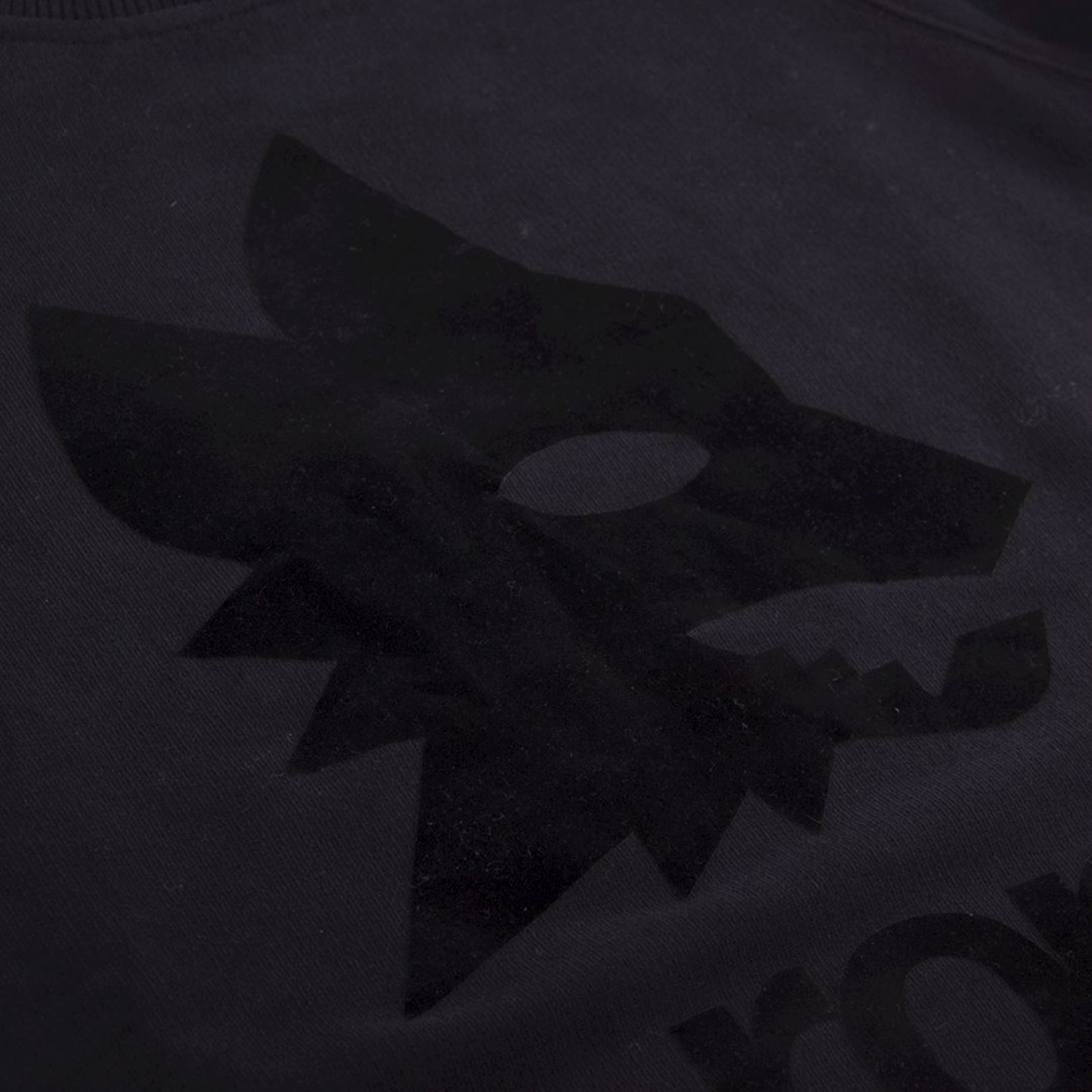 AS Roma Black Sweater logo 80s | Retrofootball®