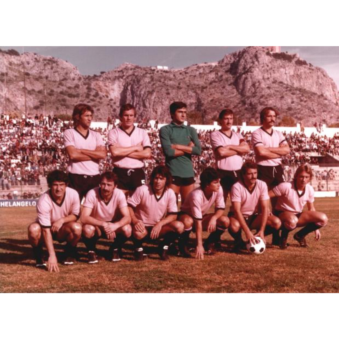 Maglia storica Palermo anni 70 stile retro. Retrofootball