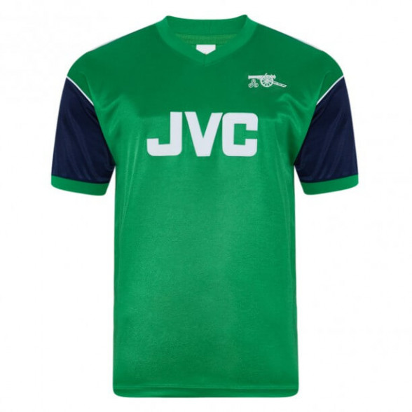 Maglia storica Arsenal 1982 Ospiti Verde