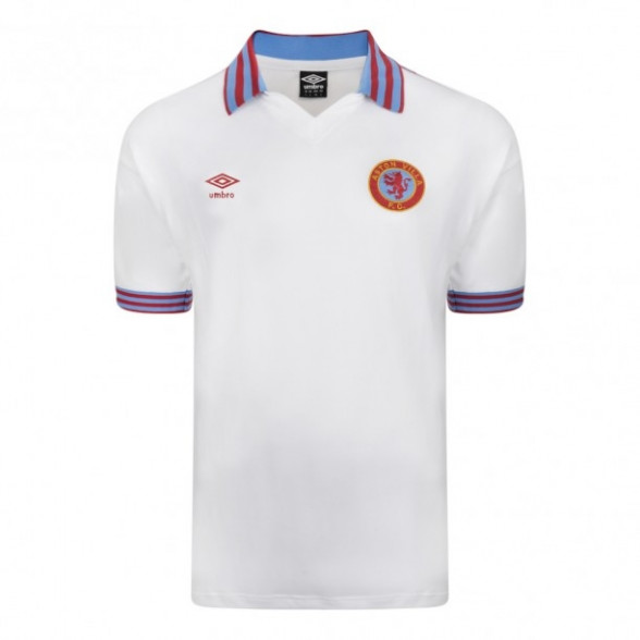 Maglia storica Aston Villa 1980 Ospiti