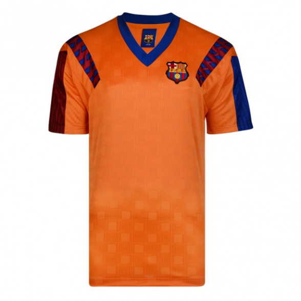 Maglia Barcellona arancione finale Coppa Campioni 1992