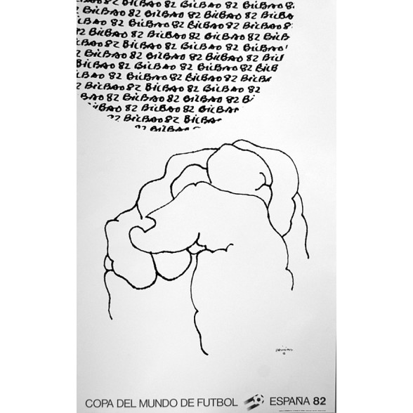 Cartel Oficial de Bilbao - Despeje de Chillida