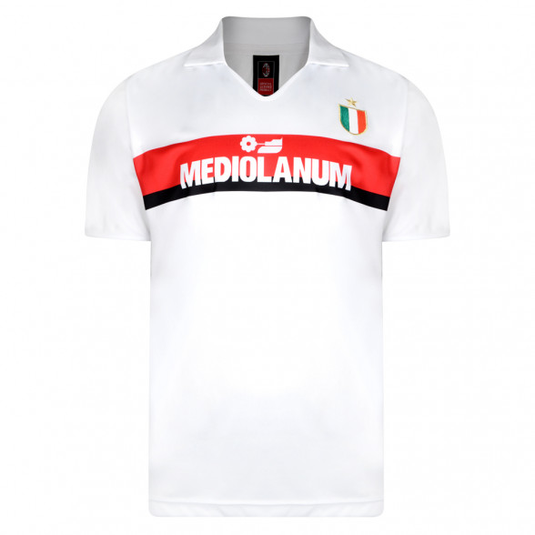 Maglia storica Away Milan Mediolanum Van Basten