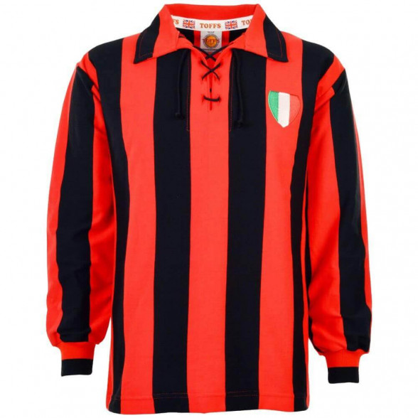 Maglia storica Milan 1950 anni 50