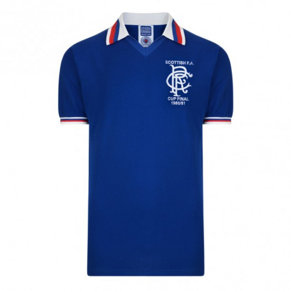 Maglia Glasgow Rangers 1980/81