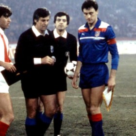 Maglia storica Atletico Madrid 1985-86 | Terza maglia Blu