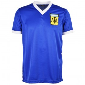 Seconda maglia Argentina 1986 Blu Maradona