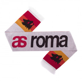 AS Roma Sciarpa Retro Bianca