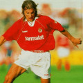 Caniggia con la maglia del SL Benfica 1994-95