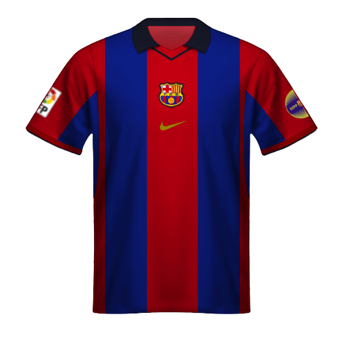 Camiseta FC Barcelona 2000/01