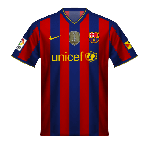 Camiseta FC Barcelona 2009/10, Campeon Mundial por Clubes
