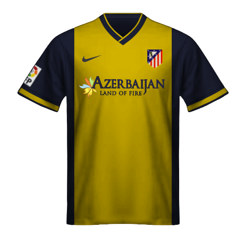 Maglia Atletico Madrid 2013-14 Godin