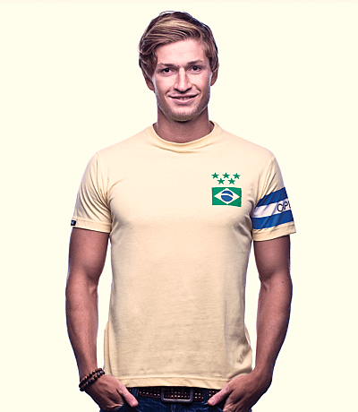 Brasil Capitão T-Shirt Capitano COPA