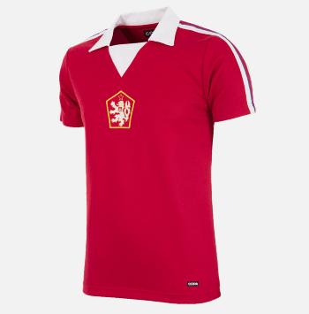 Camiseta futbol retro Checoslovaquia 1976 Panenka