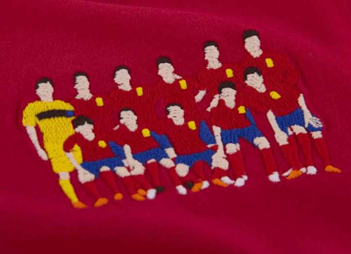 ESPANA EURO 2012 CHAMPIONS T-SHIRT DETAIL