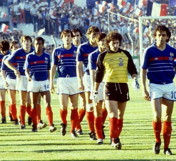 Maglia Francia 1984 Platini