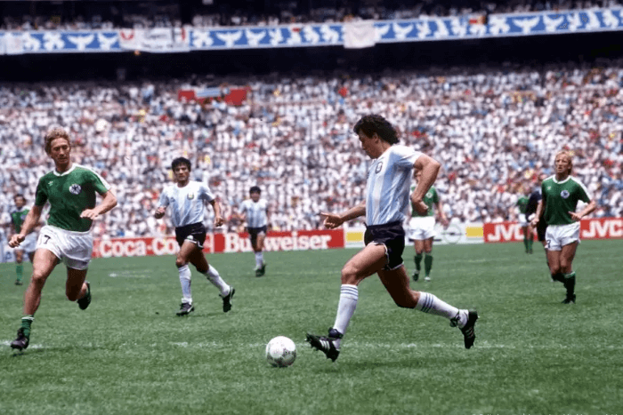 Jorge Valdano  final Argentina Alemania Copa del Mundo 1986