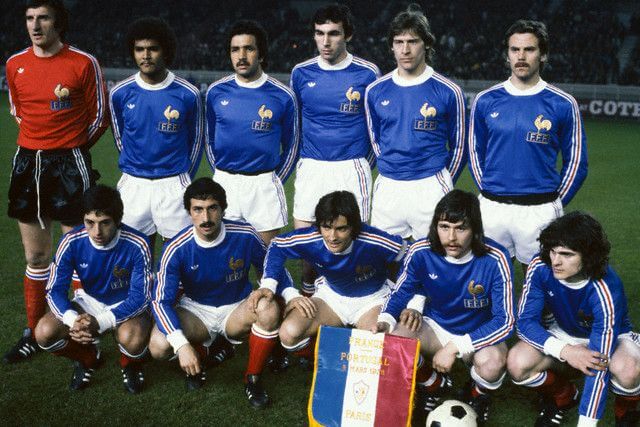 Equipo de Francia años 70