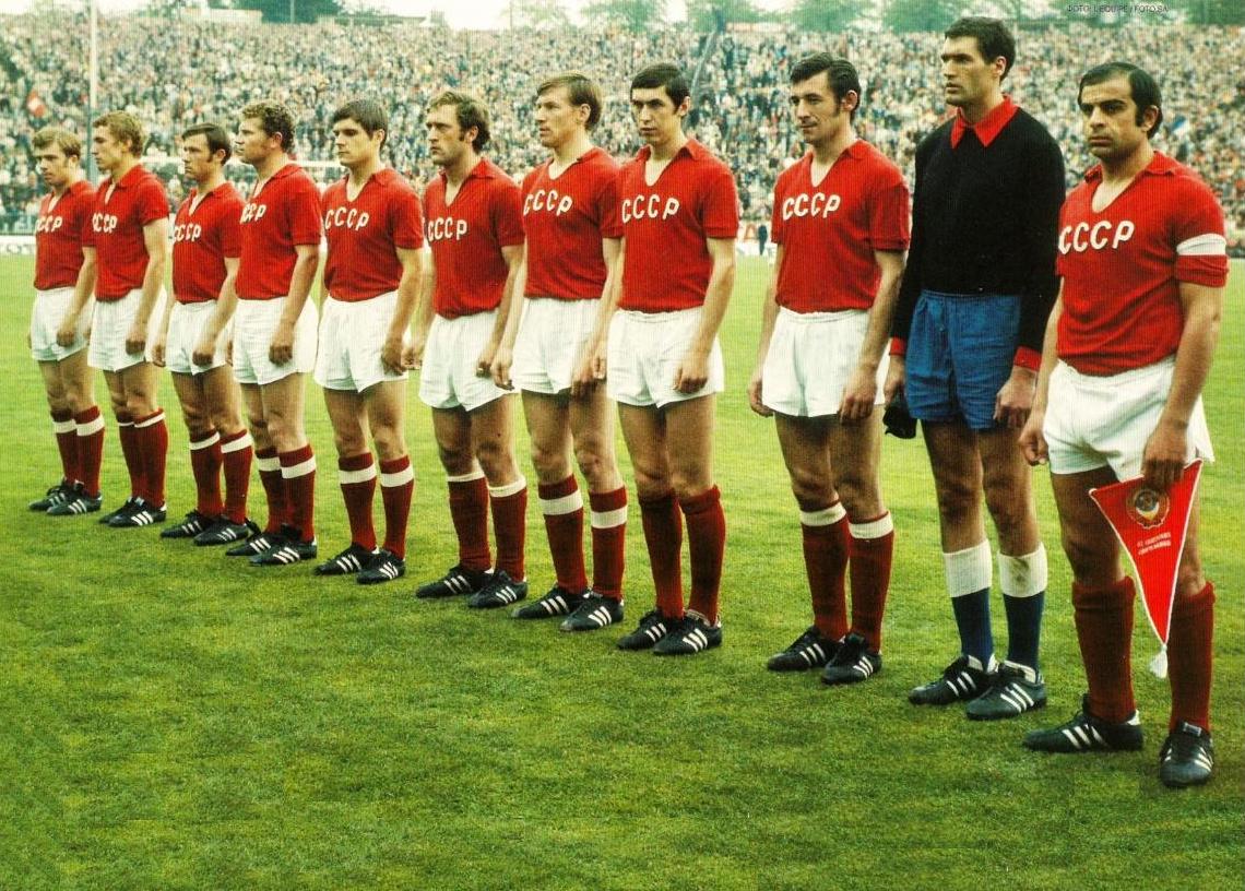 Maglia CCCP 1972, la squadra sovietica arriva seconda agli Europei