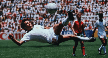 NEGRETE MEXICO GOL PARTIDO MEXICO BULGARIA MUNDIAL 86