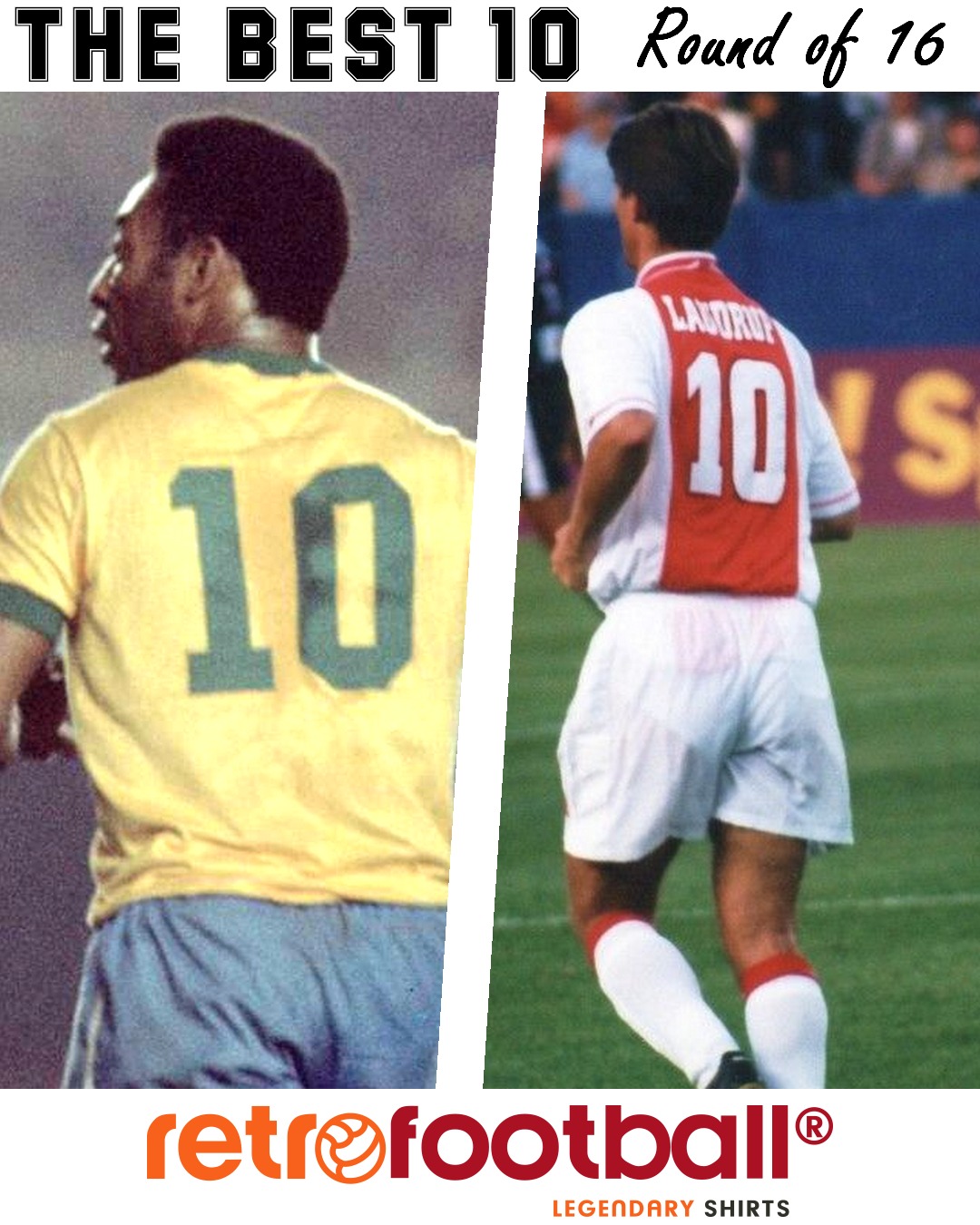 The best 10 - Laudrup vs. Pele