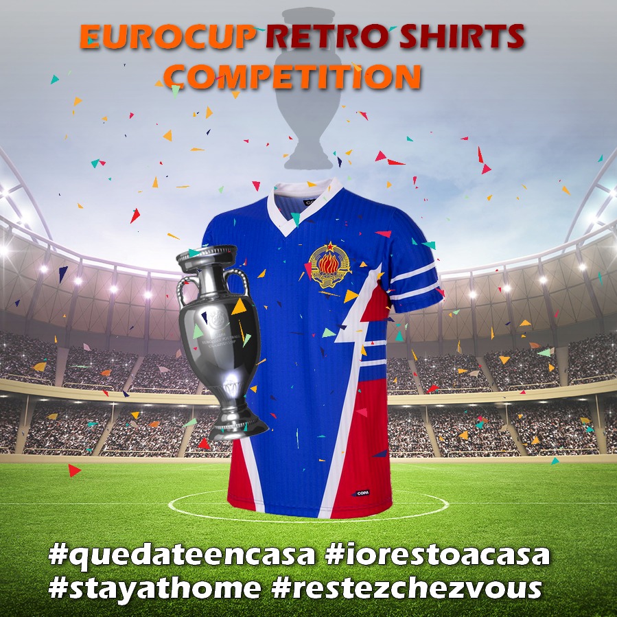 Camiseta retro Yugoslavia 1990