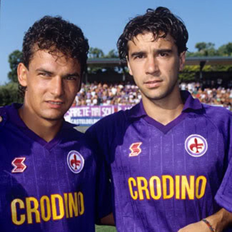 Baggio e Borgonovo maglia Crodino