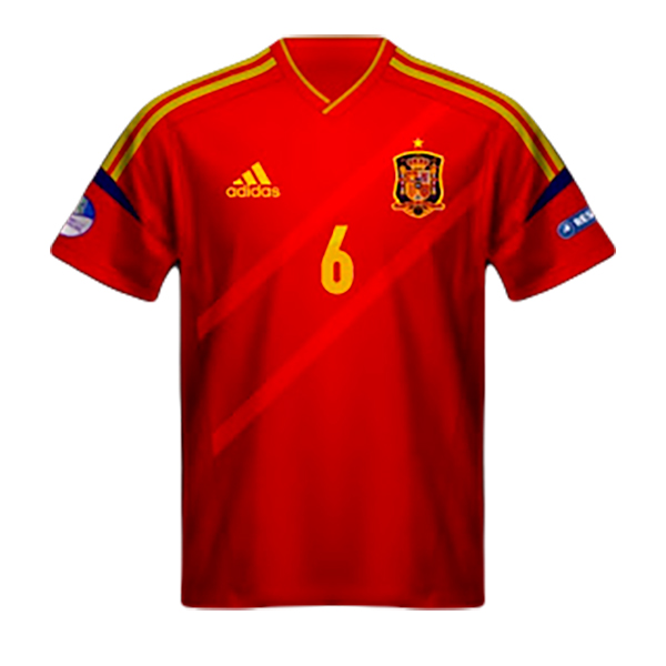 Maglia Spagna Europeo 2012