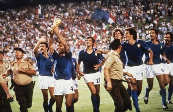 L'Italia campione del mondo al mondiale di Spagna '82