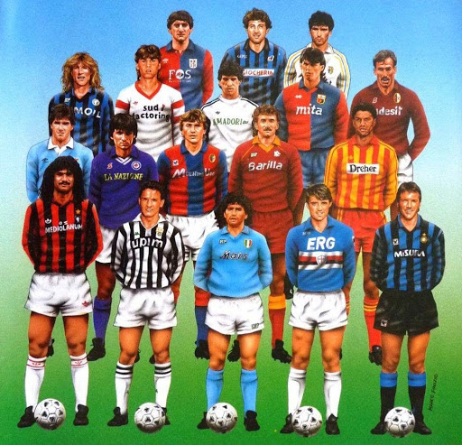 Serie A de los años 80, la época de oro de la liga italiana