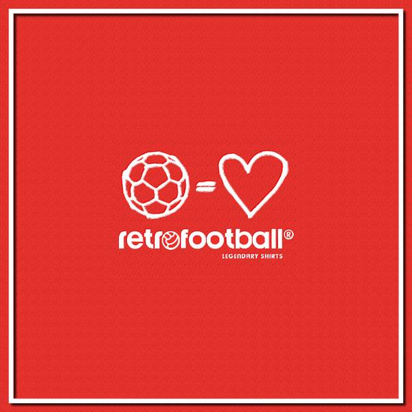 Valentin'es Day Football Retro